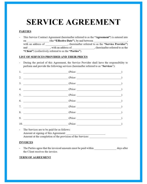 IT Services Agreement